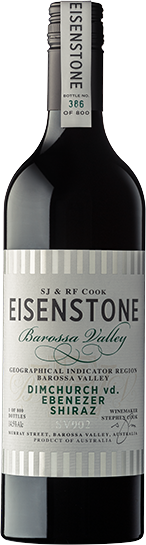 Eisenstone Dimchurch vd. Ebenezer Barossa Valley Shiraz